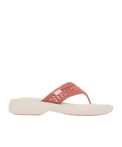 Chloé Round-toe Slippers In Pink