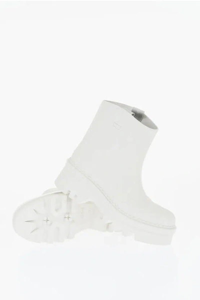 CHLOÉ RUBBER BOOTS WITH TANK SOLE