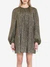 Chloé Chloè Dresses In Gold