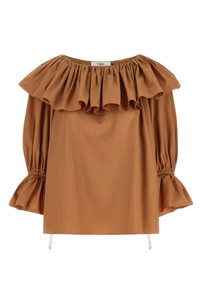 CHLOÉ RUFFLE BLOUSE