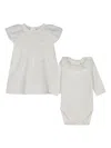 Chloé Ruffle-detail Pyjamas Set In White
