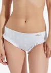 Chloé Ruffled Bikini Bottom In White
