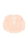 Chloé Ruffled Blouse In Pink