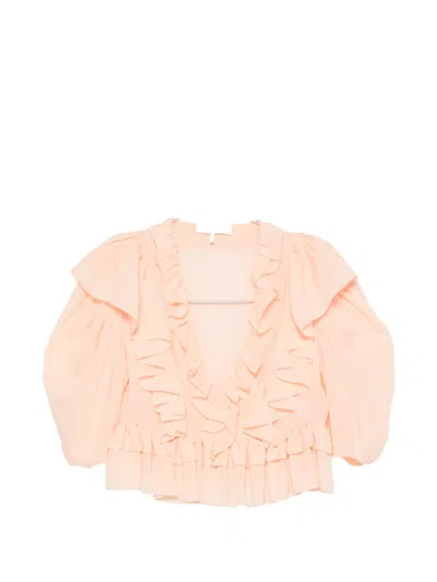 CHLOÉ RUFFLED BLOUSE