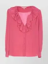 Chloé Ruffled Silk Blouse
