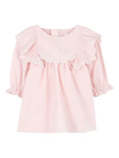 Chloé Babies' Ruffled Dress In Pink