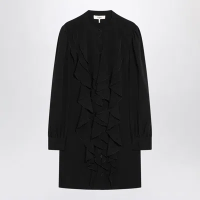 CHLOÉ CHLOÉ RUFFLED DRESS IN BLEND