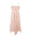 Chloé Ruffled Midi Dress