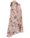 Chloé Ruffled Mini Dress In Multi