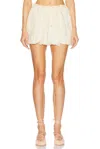 Chloé Ruffled Short In White