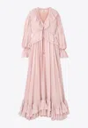 Chloé Ruffled Silk-chiffon Gown