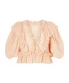 Chloé Ruffled Blouse In Pink