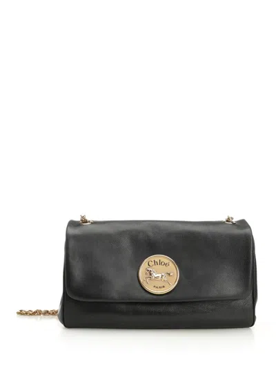 Chloé S584 - Chloe Heritage Crossbody Bags Black