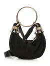 Chloé Mini Bracelet Suede Hobo Bag