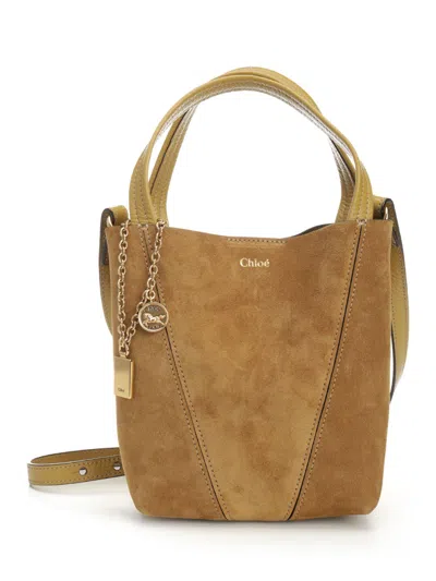 Chloé S812 - Chloe Spin Handbags Brown