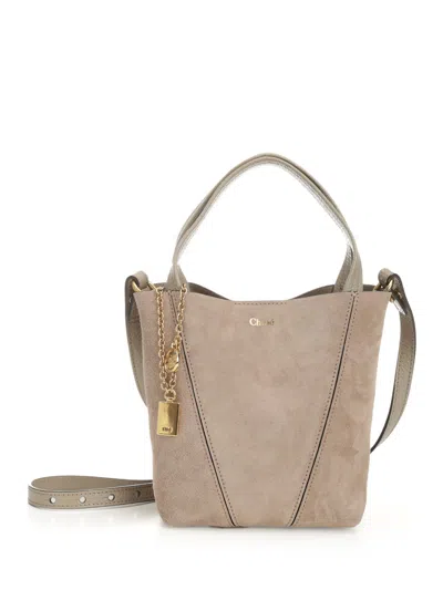 Chloé S812 - Chloe Spin Handbags Grey