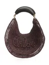Chloé Banana Raffia Tote Bag