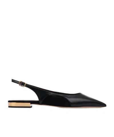 CHLOÉ CHLOÉ SAADA SLINGBACK FLAT SHOES