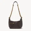 Chloé Camera Small Leather Shoulder Bag In Brown