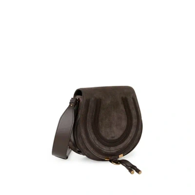 Chloé Sac Porté Épaule Marcie In Brown