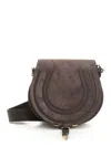 Chloé Marcie Crossbody Bag In Calfskin Suede