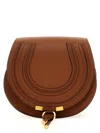 Chloé Saddle Marcie Small Crossbody Bag In Brown