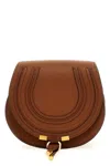 Chloé Saddle Marcie Small Crossbody Bag In Brown