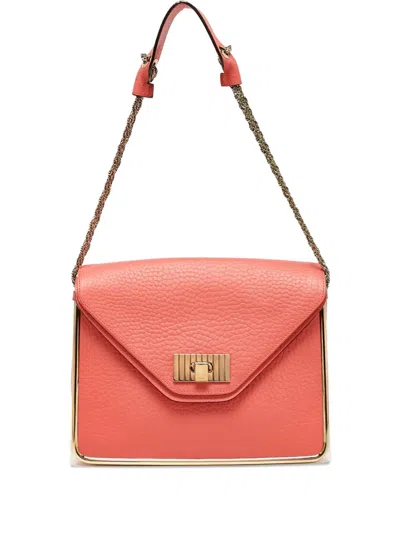 Pre-owned Chloé Sally Leather Flap Shoulder Bag