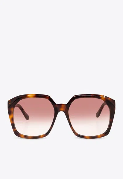 Chloé Salome Square Sunglasses