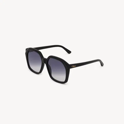 Chloé Salomé Sunglasses In Black