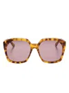 Chloé Salome Sunglasses In Braun