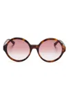 Chloé Salomé Sunglasses In Brown