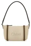 Chloé Sand Canvas Carry Shoulder Bag