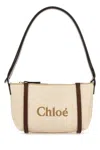 Chloé Chloe Sand Canvas Carry Shoulder Bag
