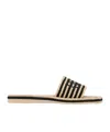 Chloé Sandals 19a With Shaped Straps In White Leather For Women In Neutral