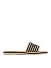 Chloé Sandals 19a With Shaped Straps In White Leather For Women In Black