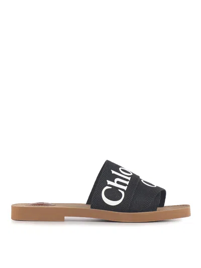 CHLOÉ SANDALIAS - NEGRO