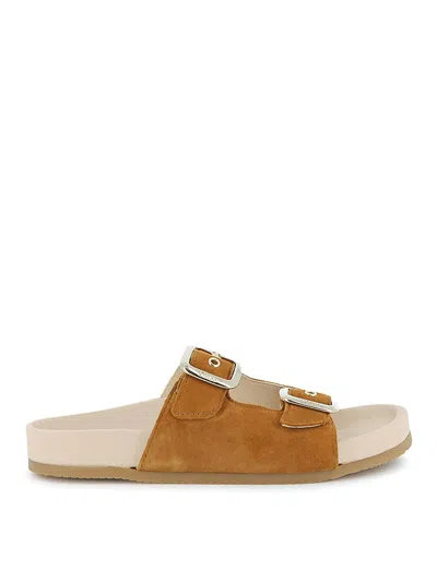Chloé Kids' Sandals In Brown