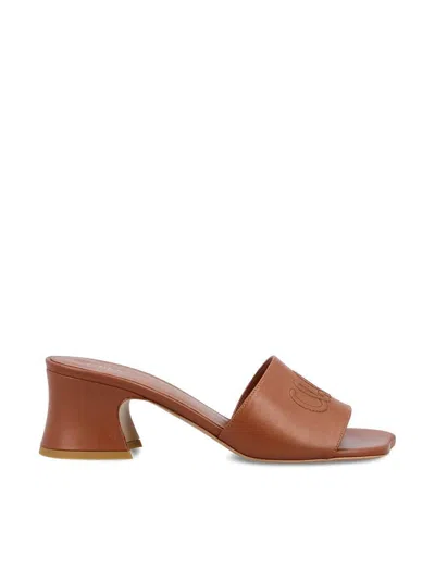 Chloé Sandals In Brown