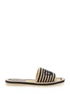 Chloé Sandals 19a With Shaped Straps In White Leather For Women In Multi