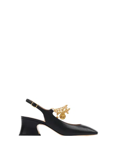CHLOÉ CHLOÈ SANDALS BLACK