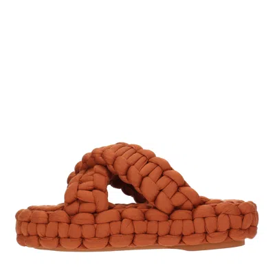 Chloé Chloe Sandals Brown In Marrone Marroni