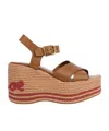 Chloé Elegant Sandal With 10.5 Cm Heel Height For Women In Pink