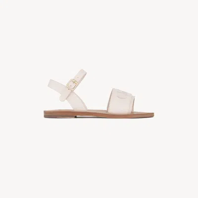 Chloé Sandals Pink Size 11c 100% Bovine Leather