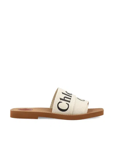 Chloé Sandals In White