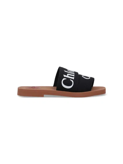 CHLOÉ SANDALS "WOODY"