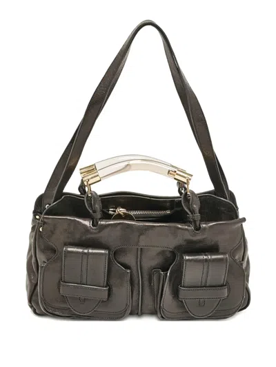 Pre-owned Chloé Saskia Leather Satchel Bag