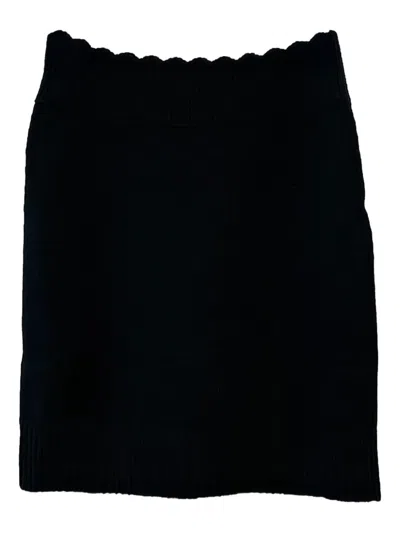 CHLOÉ SCALLOPED MINI SKIRT