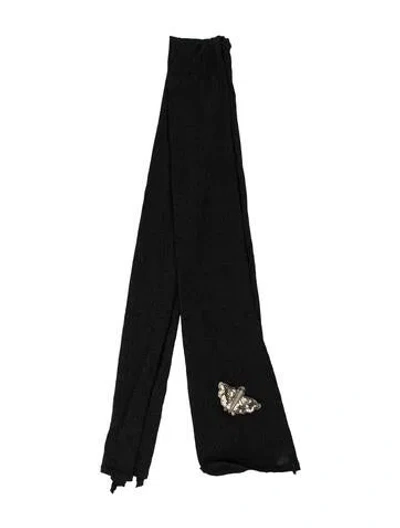 Pre-owned Chloé Scarf In Black