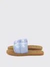 Chloé Girls Denim Logo Sliders